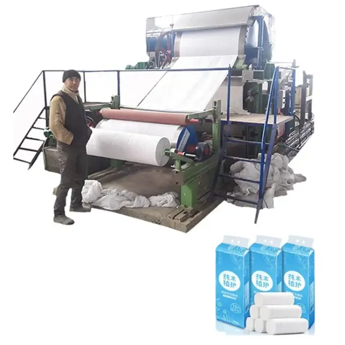 small capacity toilet paper tissue toilet paper machine production line cost effective