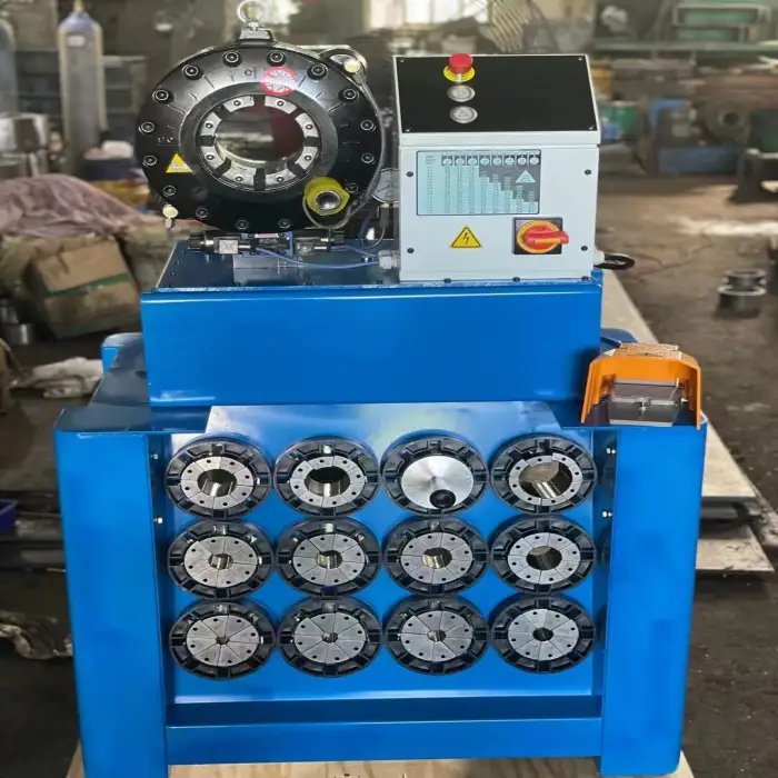 P32 P60 1 or8-2'' 6sh 2.1-2'' Hydraulic Hose Crimping Machine Manufacturing 3'' High Pressure Pipe Crimper Press Machine