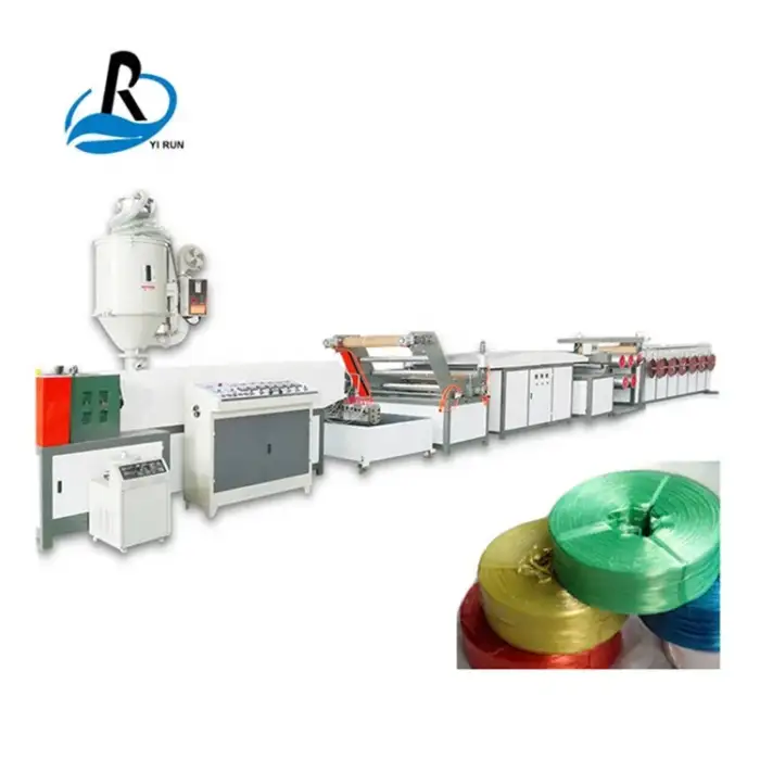 SW-80 PP fibrillated twine extrusion machine plastic raffia baler twine string making machine