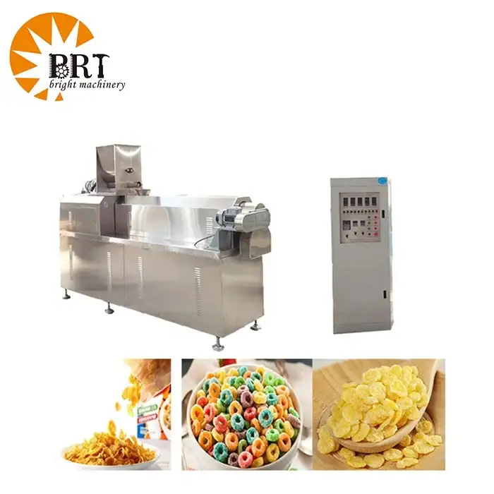 corn flakes making machine with higher capacity cornflakes production line