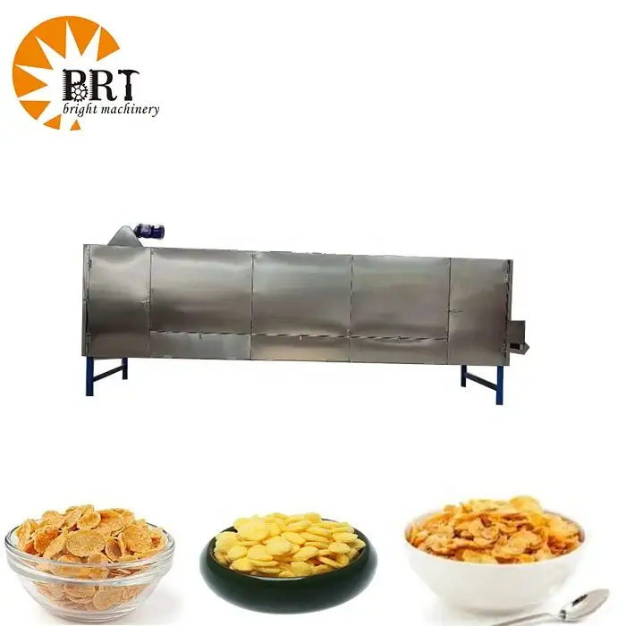 corn flakes making machine with higher capacity cornflakes production line