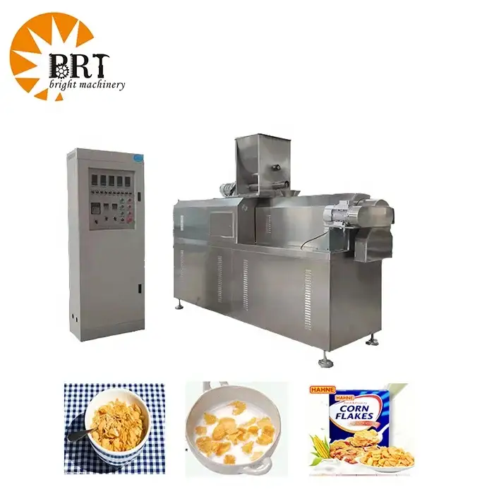 corn flakes making machine with higher capacity cornflakes production line