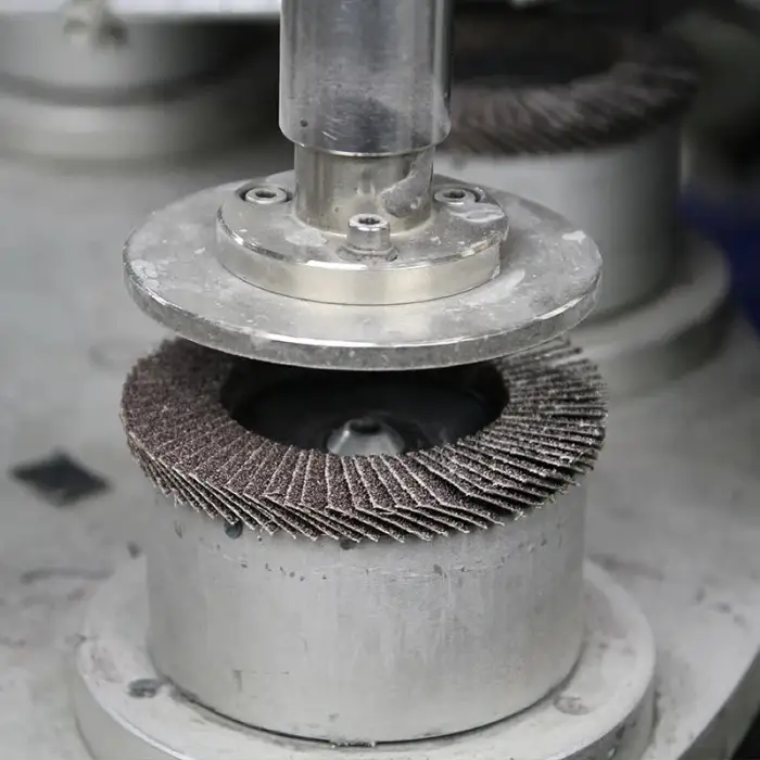 Full-Automatic flap disc machine