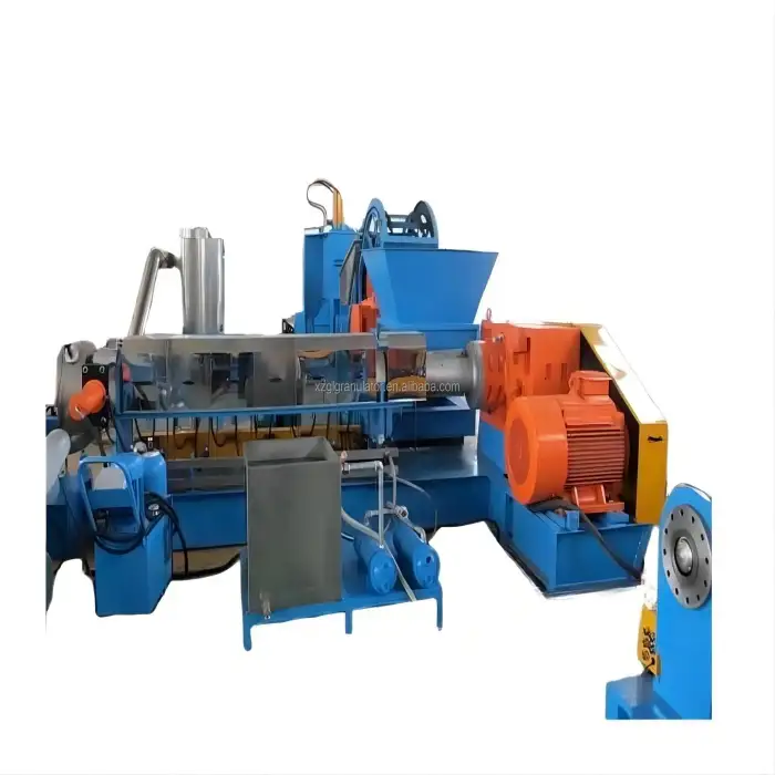 Corn Starch Biodegradable Plastic Granles Pellets Twin Screw Extruder Making Machinery Plastic Granulating Machine