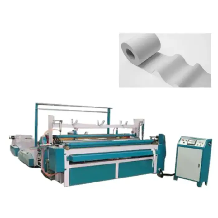 Automatic tissue jumbo paper cutting and packing machine