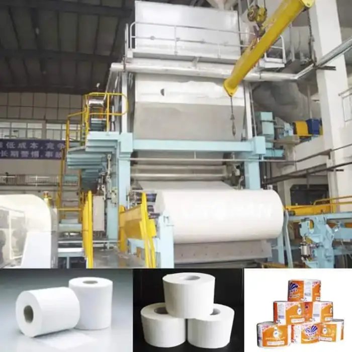 daily 5 tons per day high quality machines for making toilet tissue paper