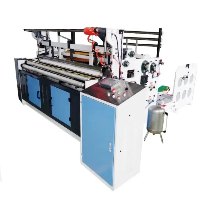 High Speed Automatic Toilet Paper Kitchen Towel Roll Making Machine; Toilet Tissue Paper Machine