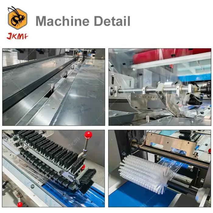 Full Automatic Toliet Paper Flow Packing Machine Toilet Paper Roll Packing Machine Face Towel Packing Machine