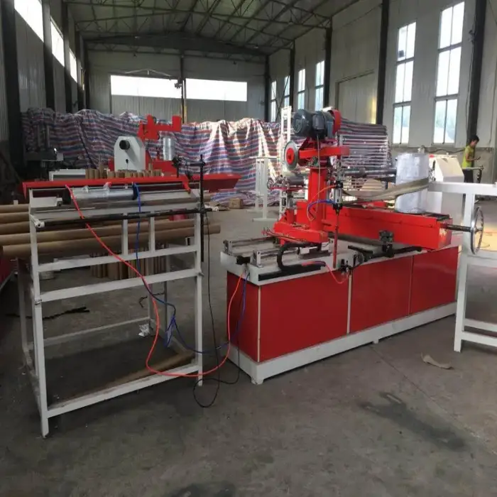 Automatic tissue paper core tube making machine