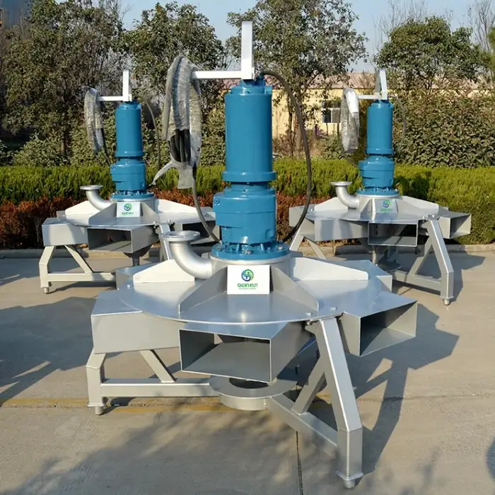 Automatic Heavyduty Submersible Aerator For Paper Making Effluent Treatment Aeration Sewage Aerator