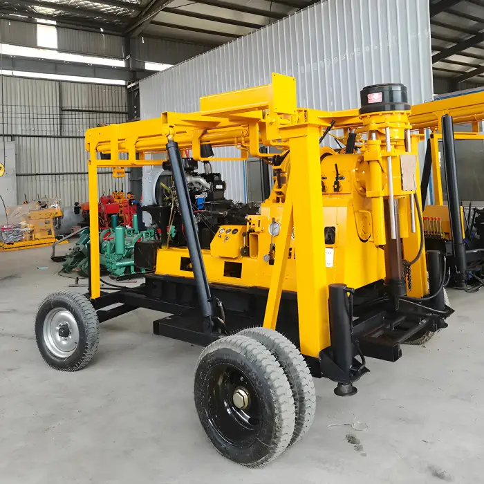 High Efficient Mining Core Drilling Machine 200m  Core Drill Rig Spt Test Machine Portable Drilling Rig