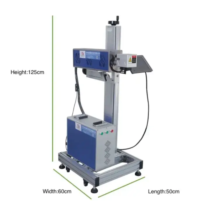 Rushed Plastic Pipe Laser Marking Machine