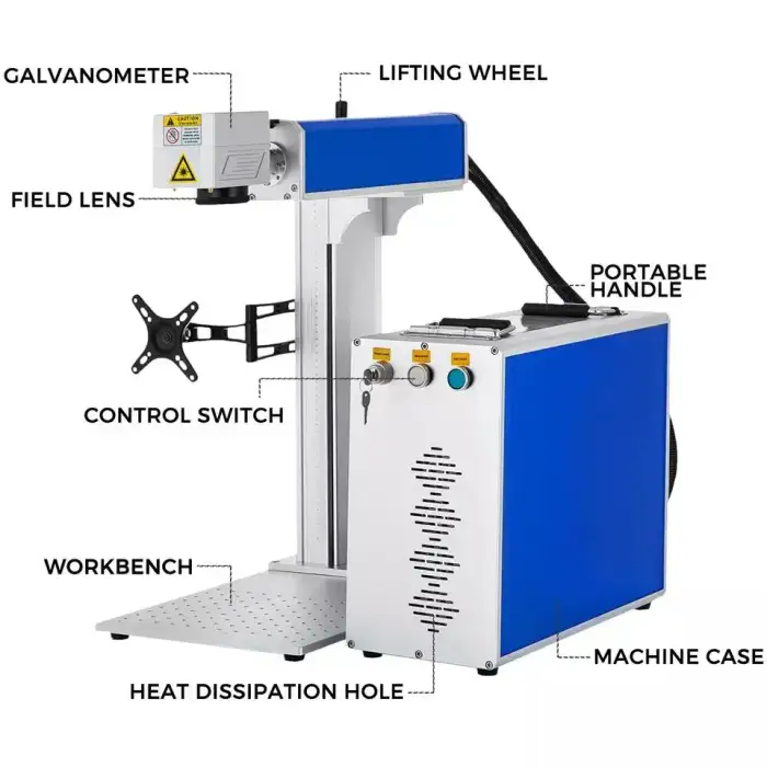 Vevor SIHAO Rushed 20w 30w 50w 100W co2 laser marking machine for metal co2 laser machine laser printing machine