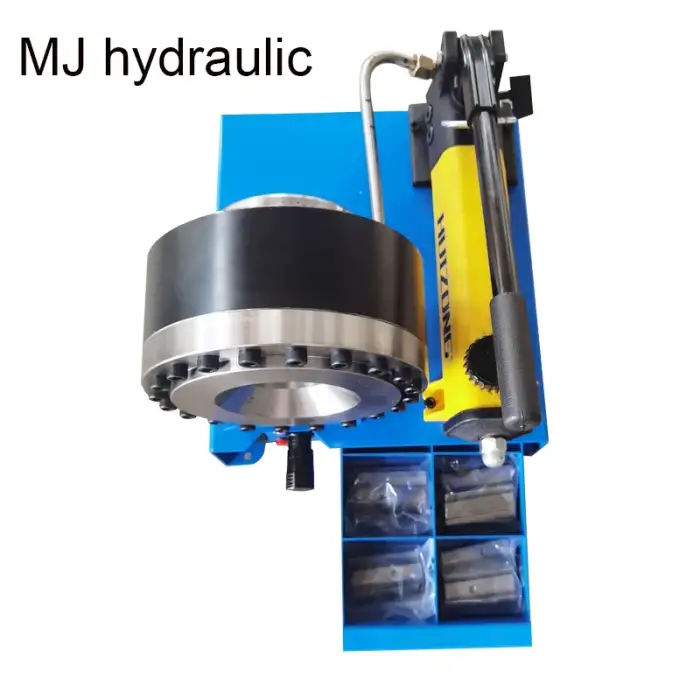 Professional manual portable rubber pipe hose press p16hp hand operated hydraulic hose crimping machine up to 1inch