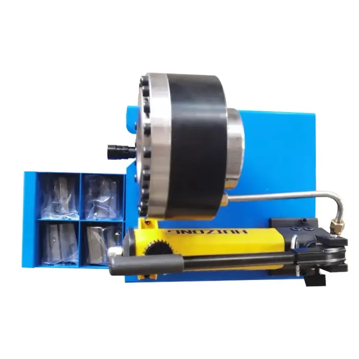 Professional manual portable rubber pipe hose press p16hp hand operated hydraulic hose crimping machine up to 1inch