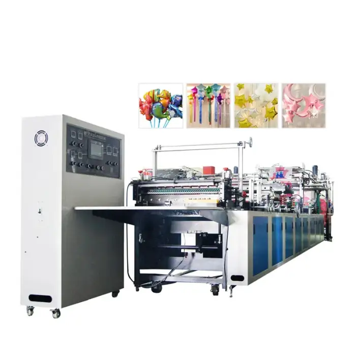 Automatic aluminium film foil balloon making machine