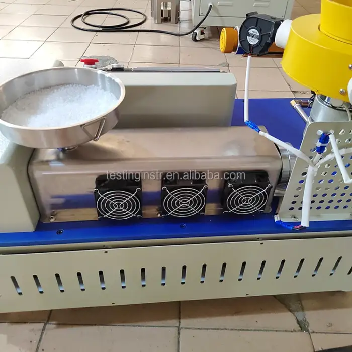 Plastic Film Blown Line Molding Machine  Small Making Machine For Laboratory PLC control