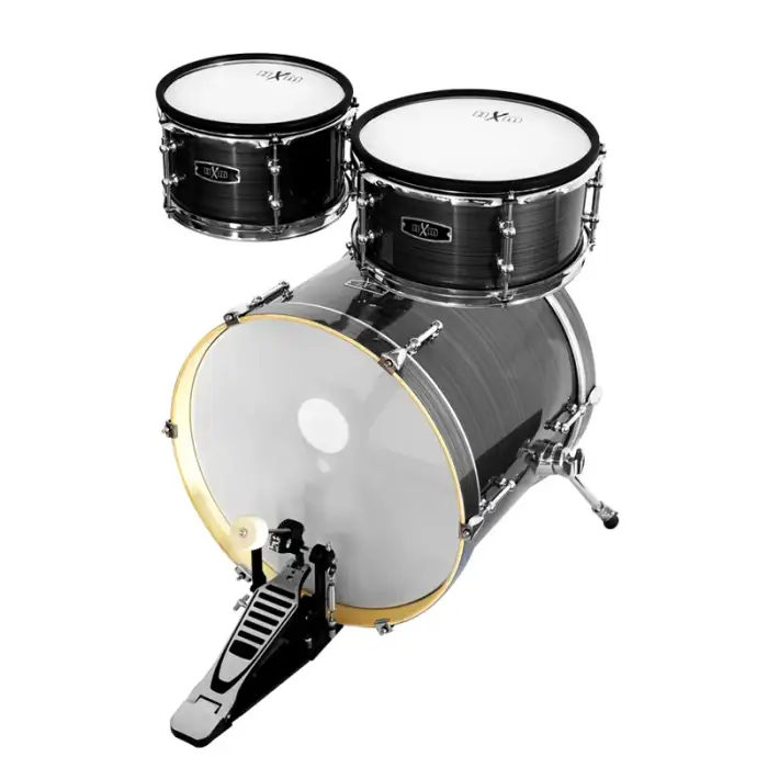 HXM electronic drum 9-piece mesh head drum set with 18" cymbal