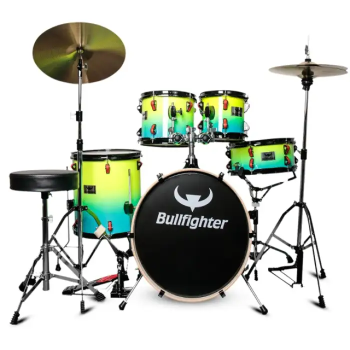 Bullfighter DW9 Kids jazz drum sets affordable drum sets for kids