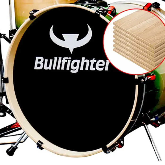 Bullfighter DW9 Kids jazz drum sets affordable drum sets for kids