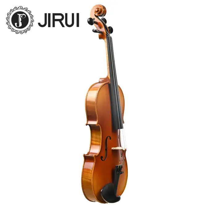 15.5" 4 4 Viola String Set Handmade Violin Alto Instrument with Spruce Maple Material Golden Brown B+