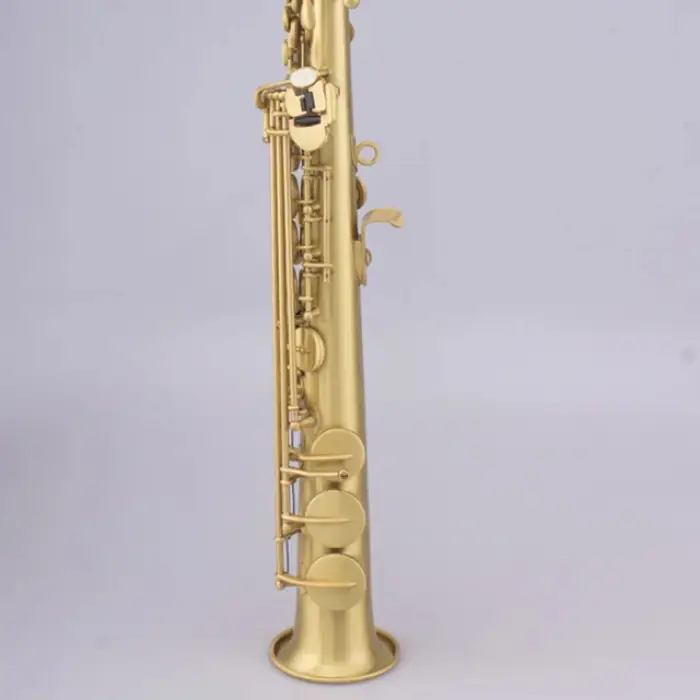 Key brass color Soprano Saxophone  Sax with Accessories