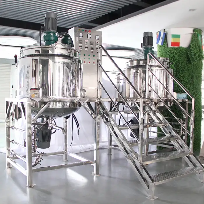 LIENM LM-JBJ-B Homogenizing Mixer Emulsifier Detergent  Soap Hair Shampoo blending Making Machine