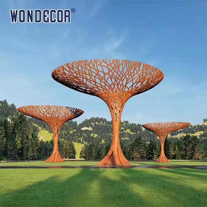 wonders Hot selling large modern high-quality abstract  Bronze Tree Sculpture