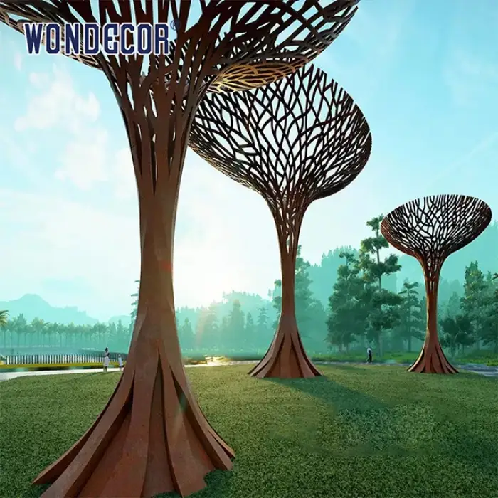 wonders Hot selling large modern high-quality abstract  Bronze Tree Sculpture