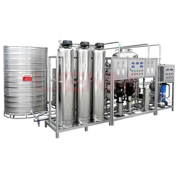 Water Treatment Equipment Groundwater Well Water Reverse Osmosis Machinery RO Filter Mineral Water Making Machine