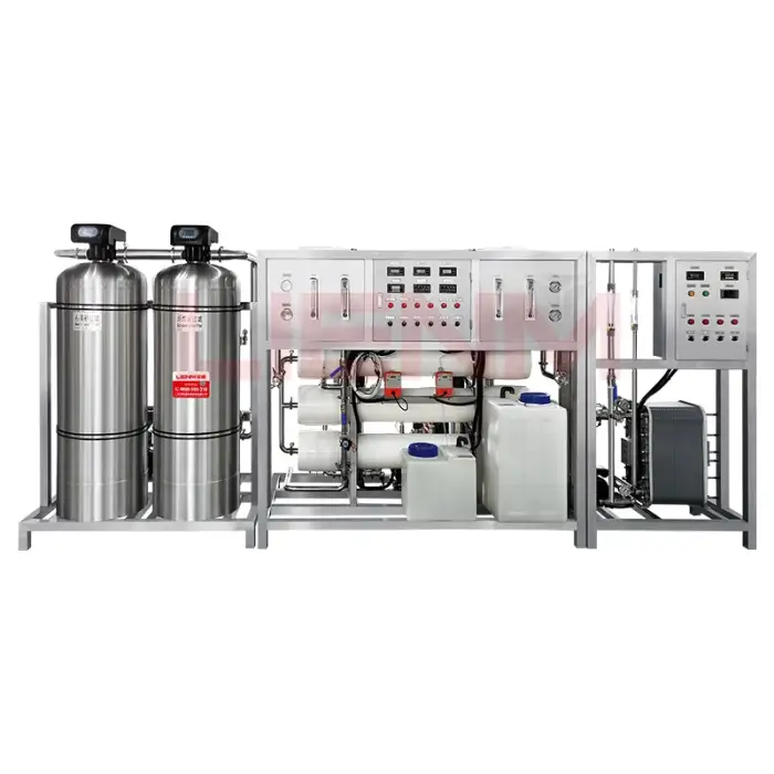 Water Treatment Equipment Groundwater Well Water Reverse Osmosis Machinery RO Filter Mineral Water Making Machine