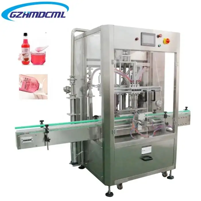 hand sanitizer gel cream bottle filling machine