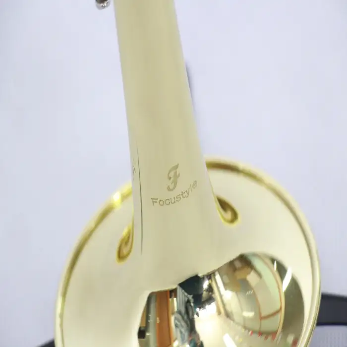 Professional Gold Lacquer Piccolo Trumpet