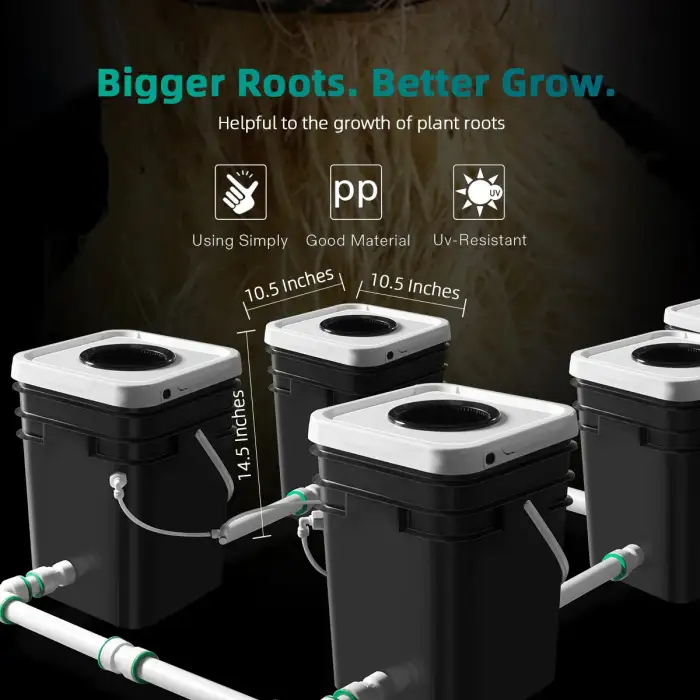 Hydroponic Uatomated Operating System Plant Root Hydroponic System Garden Hydroponics V-System