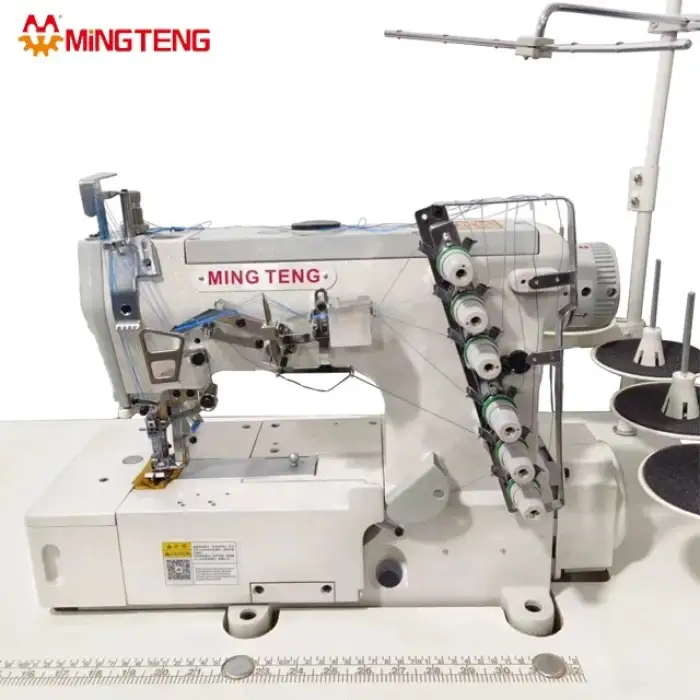 Mingteng Four Needle Six Thread Industrial Flat Sewing Machine