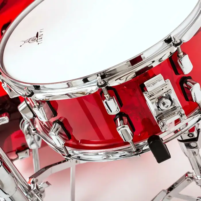 OEM adult acrylic transparent drum kit