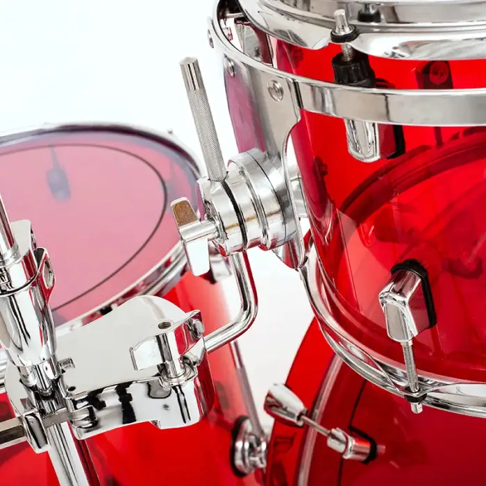 OEM adult acrylic transparent drum kit