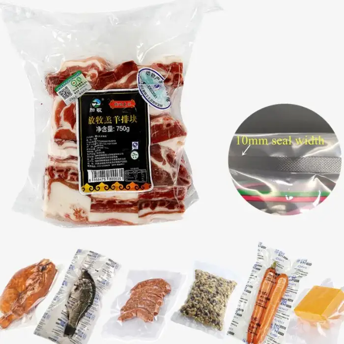 vacuum packer double chamber meat vacuum packing machine