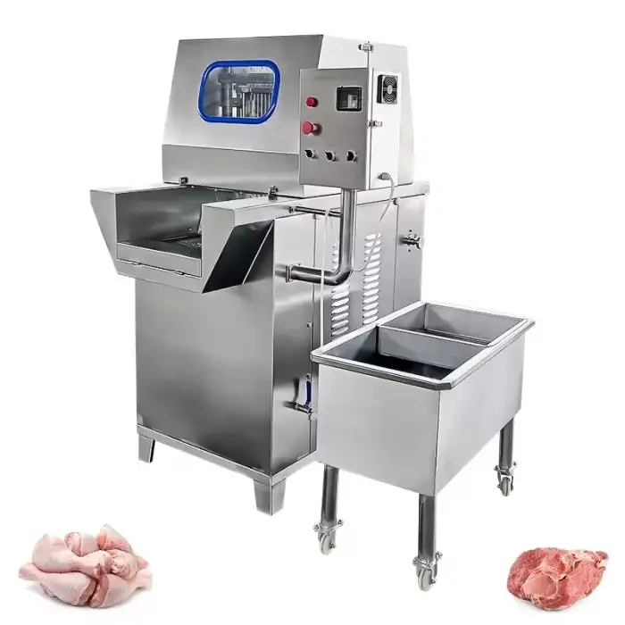 Chicken saline injection machine  with automatic fish brine injector and meat brine injector