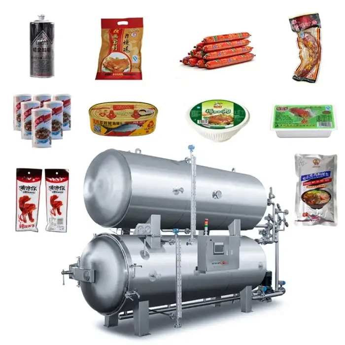 fish canning production line compleat autoclave fable system high pressure processing sterilizer hpp machine