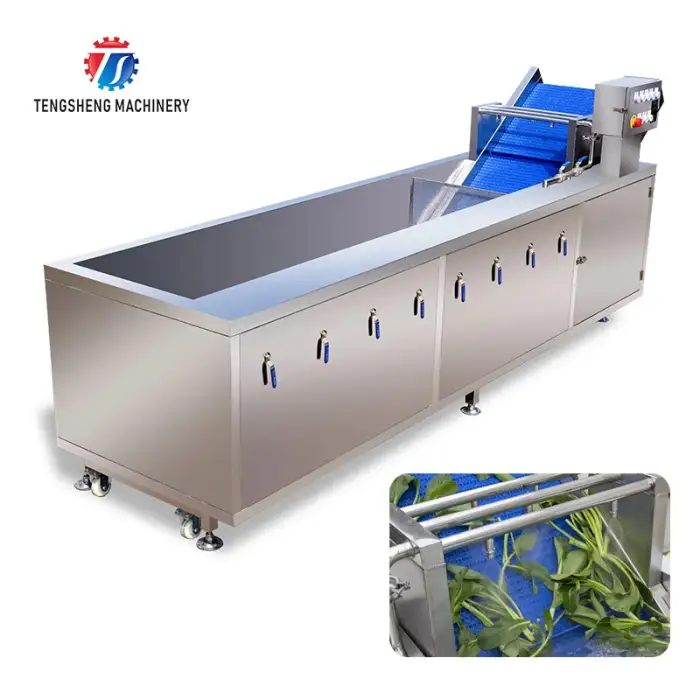 Hot Sale Ozone Bubble Vegetable Washing Machine for Restaurant