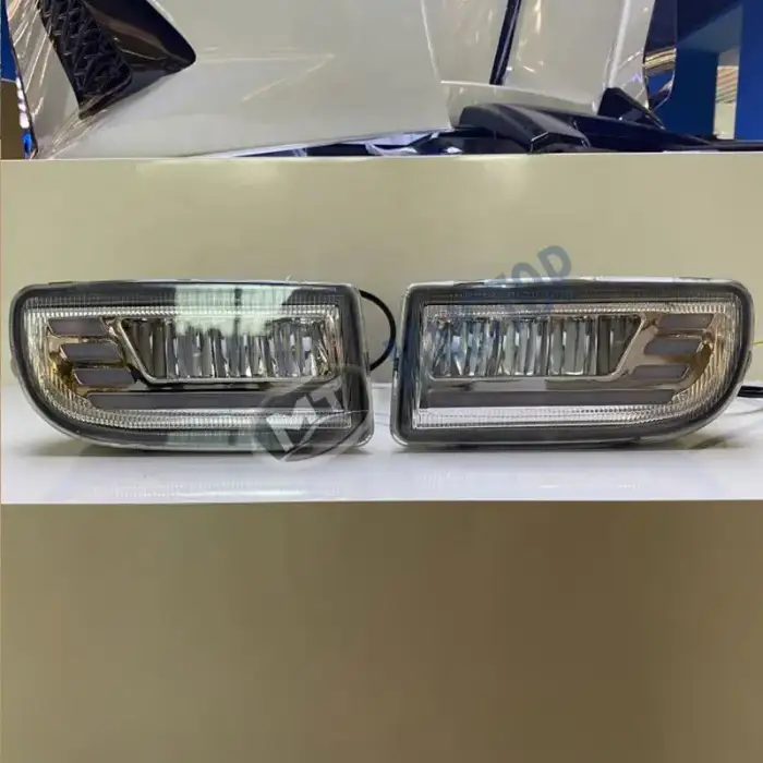 Maictop facelift upgrade front led headlight grille bodykit for land cruiser lc 100 series lc100 fj100