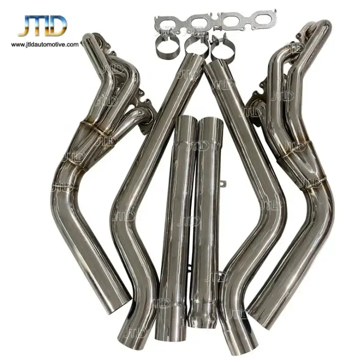 JTLD  longtube headers and midpipe kit for Mercedes Benz W204 C63 AMG M156