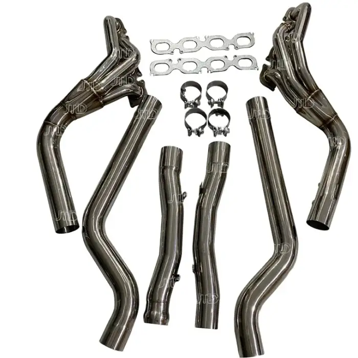 Mercedes BENZ long tube exhaust manifold header for  W204 C63 amg m156 headers