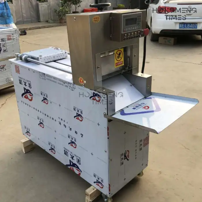 Automatic Frozen Meat Slicing Machine, Meat Slicer,Fish Bacon Beef Mutton Slicing Cutting Machine Beef processing machinery