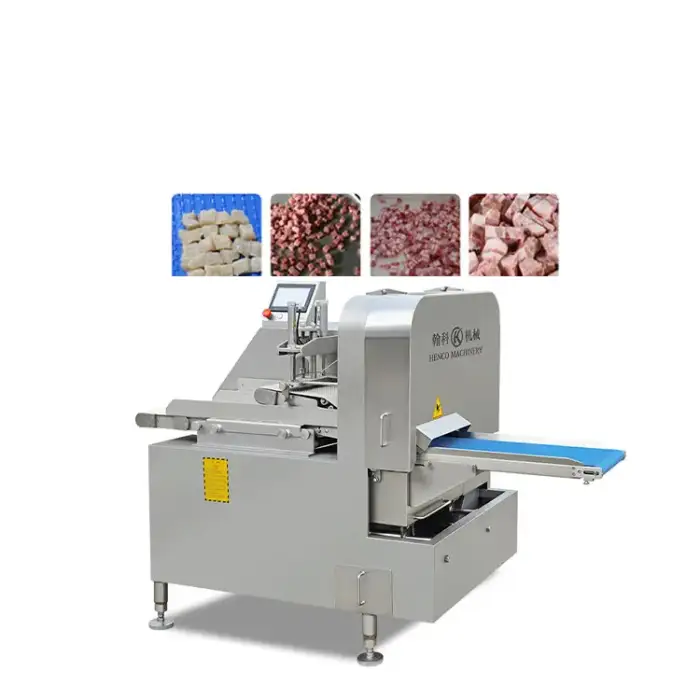 Customizable industry frozen meat dice cutting machine