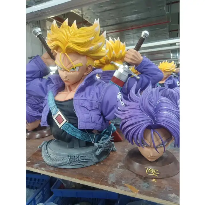 Anime Figure Sculpture Dragon Ball Figure Resin Statue Trunks Sculpture For Home Decoration