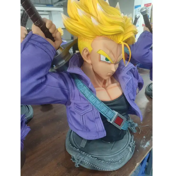 Anime Figure Sculpture Dragon Ball Figure Resin Statue Trunks Sculpture For Home Decoration