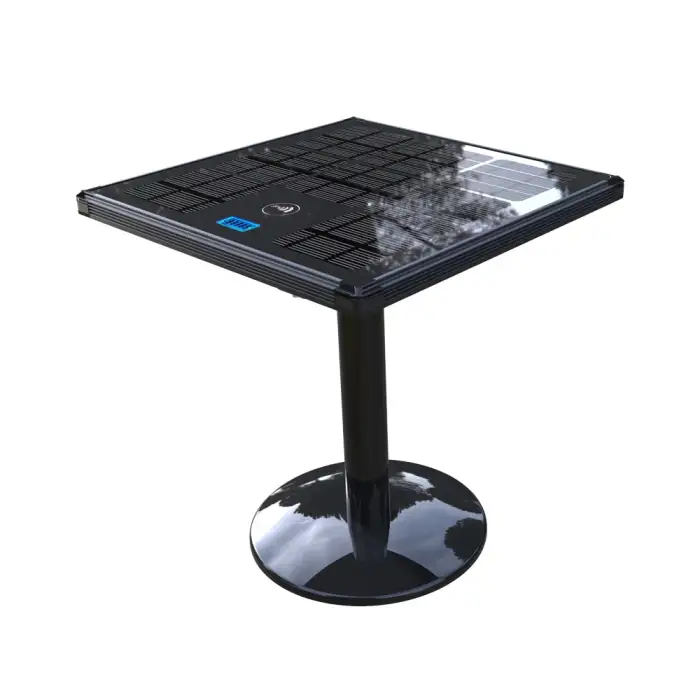 Multifunctional USB Wireless Phone Charging Smart Wifi Solar Garden Table