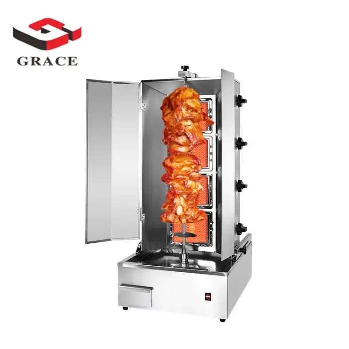 Rotary Gas Doner Kebab Making Machine For Meat Shawarma